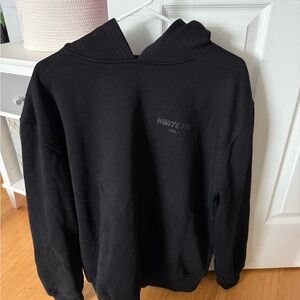 Black Hoodie Whitefox